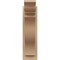 Ekena Millwork 6-in W x 14-in D x 22-in H Funston Trad Rough Cedar Woodgrain TimberThane Outlooker, Primed Tan OUTUR060X14X22FST04RCPR - alternate 3